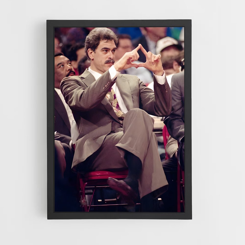Poster Phil jackson – affiche Basketball (vue 2)
